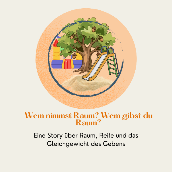 Titelbild wem nimmst du Raum, wem gibst du raum